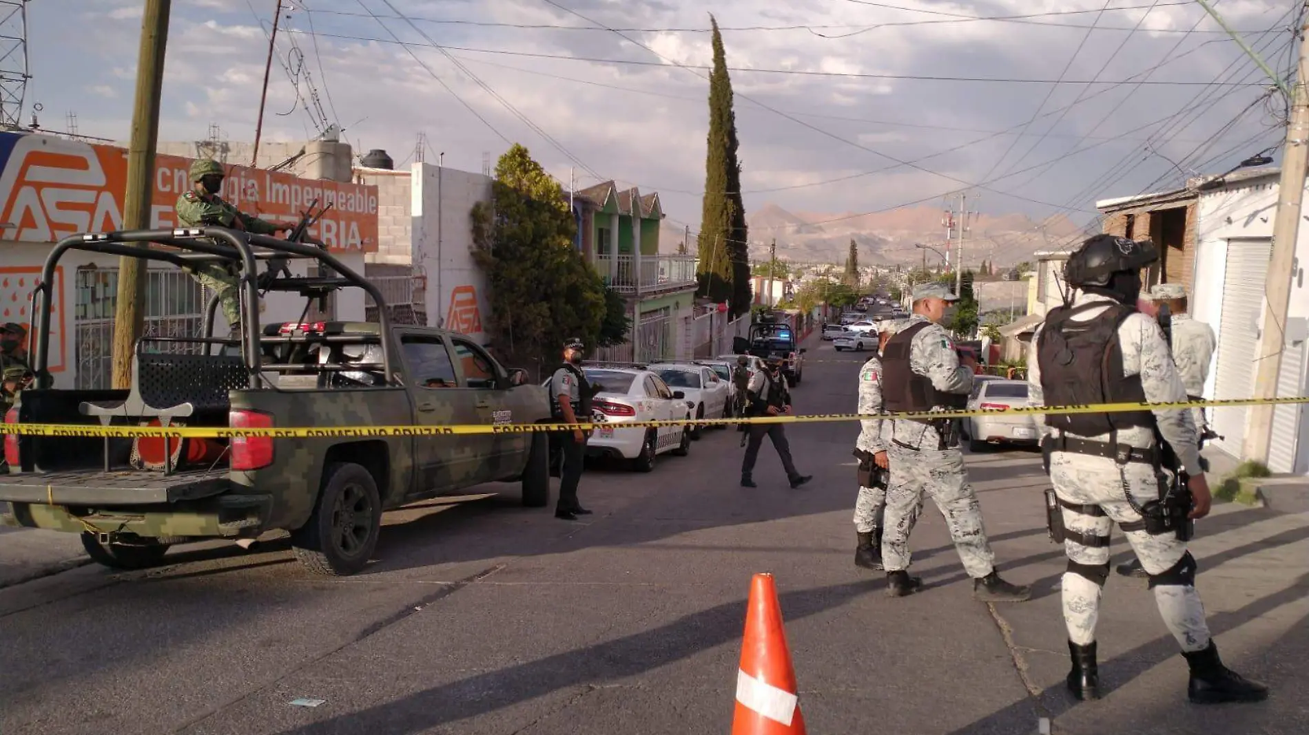 operativo en la colonia tierra y libertad